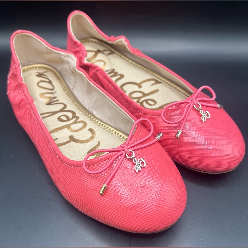 Sam Edelman Pink‎ Ballet Flats- Felicia Kids, Size:4, Pre- Owned